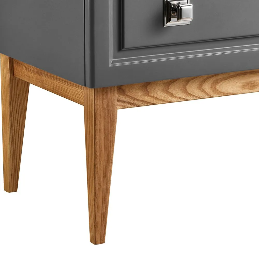 Тумба с раковиной ASB Woodline Каталина 80 напольная, Grey от магазина Vanna-Vanna.ru!