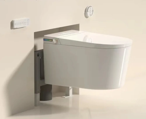 Унитаз SantiLine SL-5037 электронный с биде, подвесной, белый от магазина Vanna-Vanna.ru!