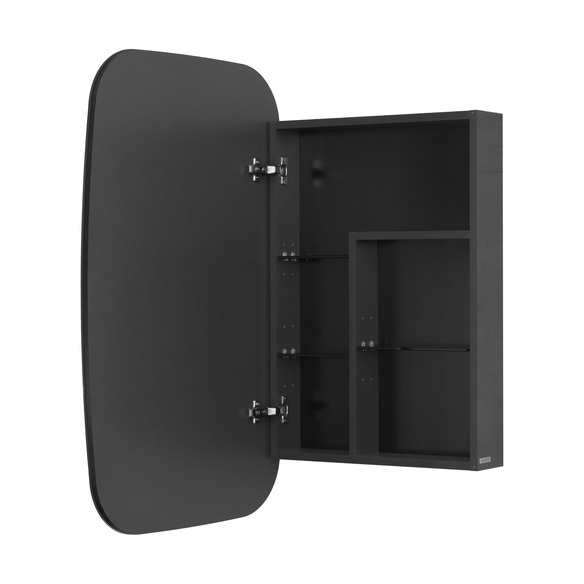 Зеркало-шкаф Aquaton Сохо 60 L/R графит