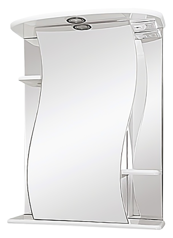Зеркало-шкаф Misty Лиана 55 L, белый
