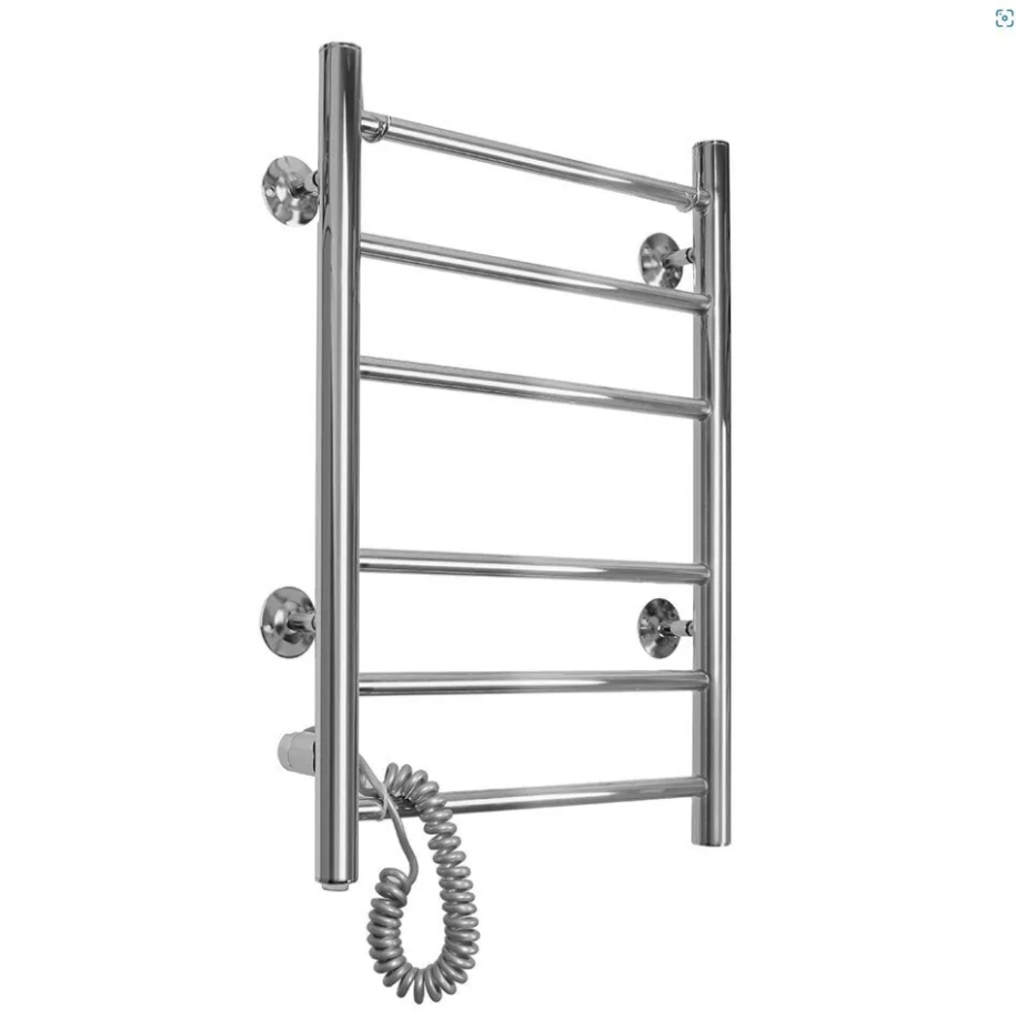 Полотенцесушитель электрический Domoterm Аврора 109-6 40х60 EK L левый, хром