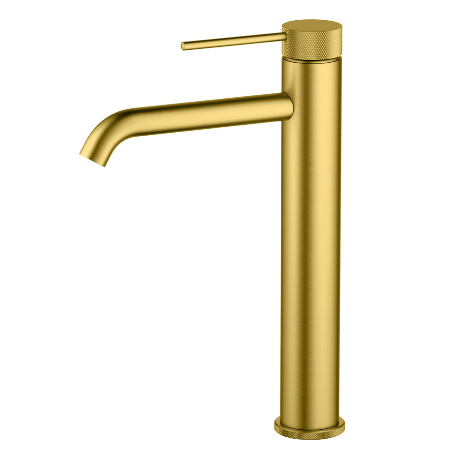 Смеситель для раковины-чаши Timo Saona 2411/20F золото шлифованное