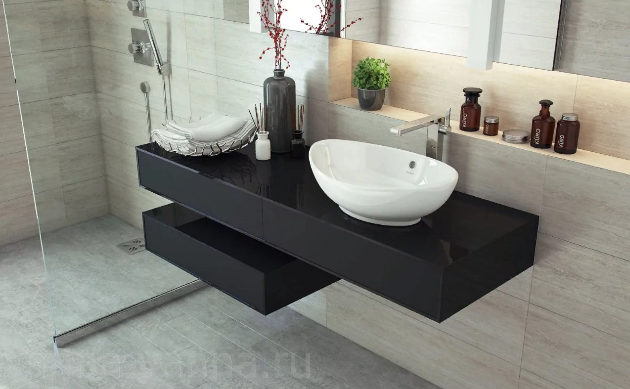 Раковина Kirovit Гамма 56 белая