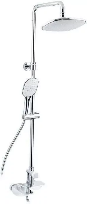 Душевая стойка Timo Helmi SX-1070/00-16 хром/белый