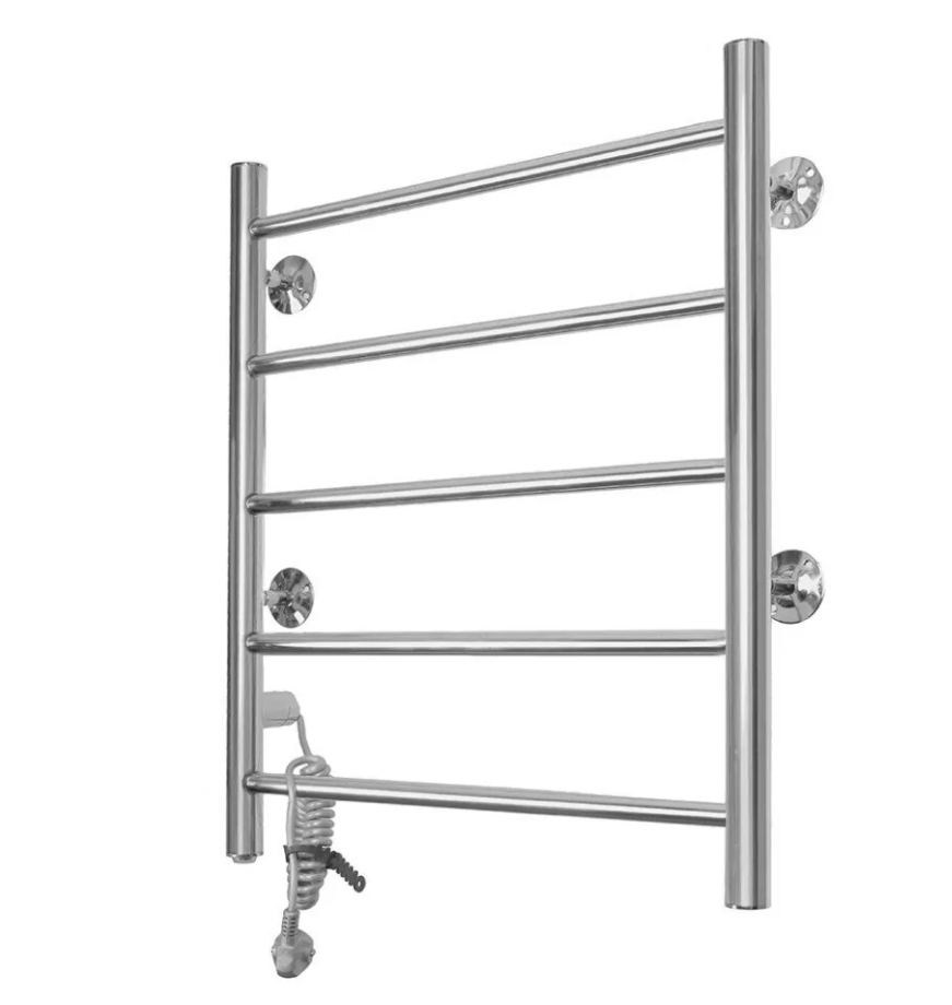 Полотенцесушитель электрический Domoterm Аврора 109-5 50х60 EK L левый, хром