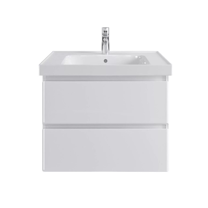 Тумба подвесная SanStar Arista 70 с раковиной Грейс 70, белая