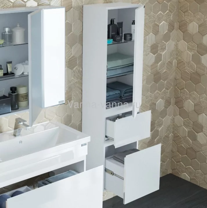 Пенал Санта Марс 40 R подвесной, белый