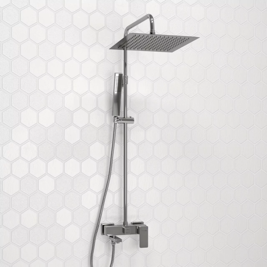 Душевая стойка WasserKraft A177.118.103.010.CH хром