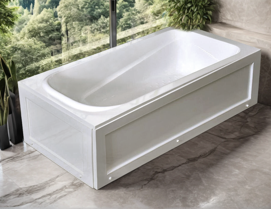 Ванна акриловая с каркасом Parly ORTIZ 160x70 белый