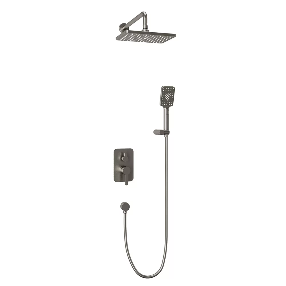 Встраиваемая душевая система Veconi VERONA VE-510-GR-C4, Графит брашинг