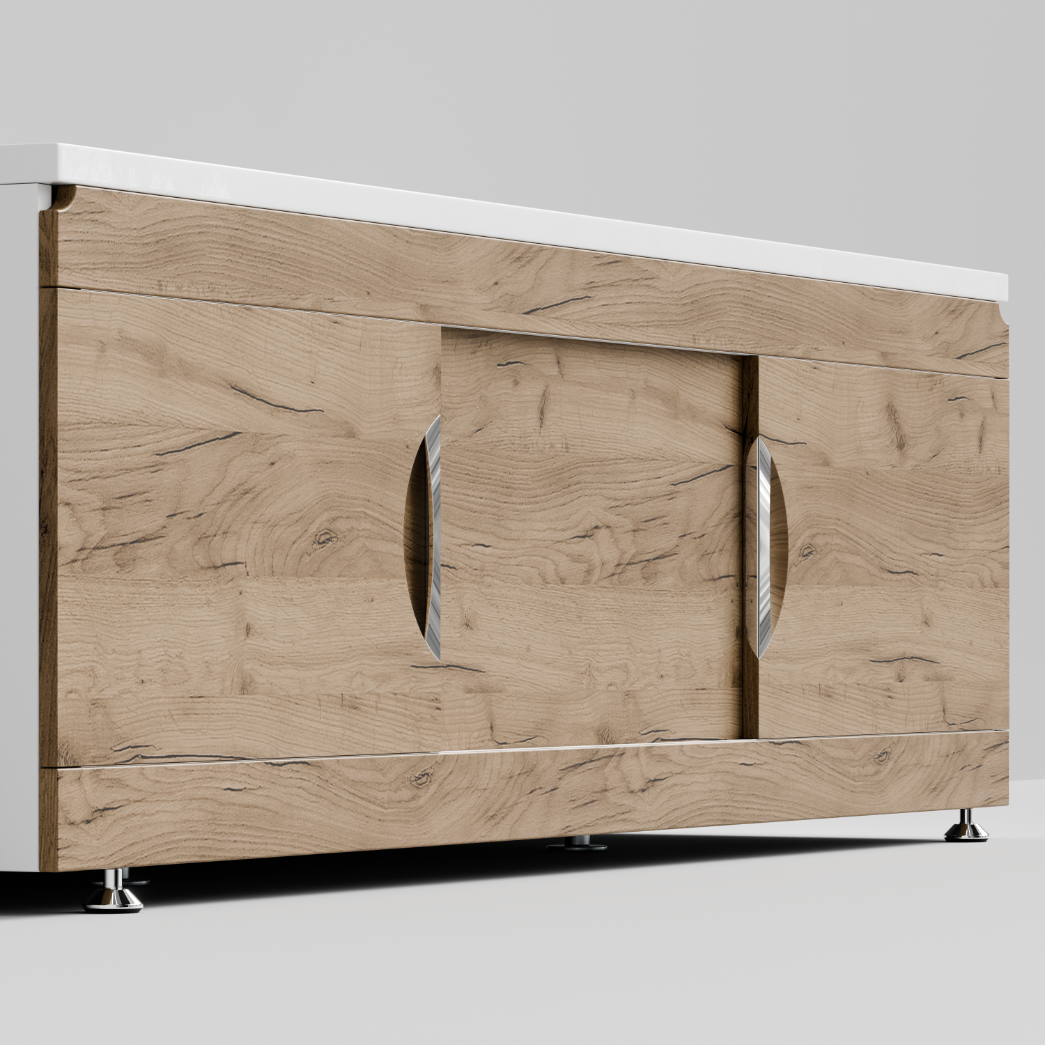 Экран под ванну Vod-ok Топ 180 раздвижной Дуб Тортуга