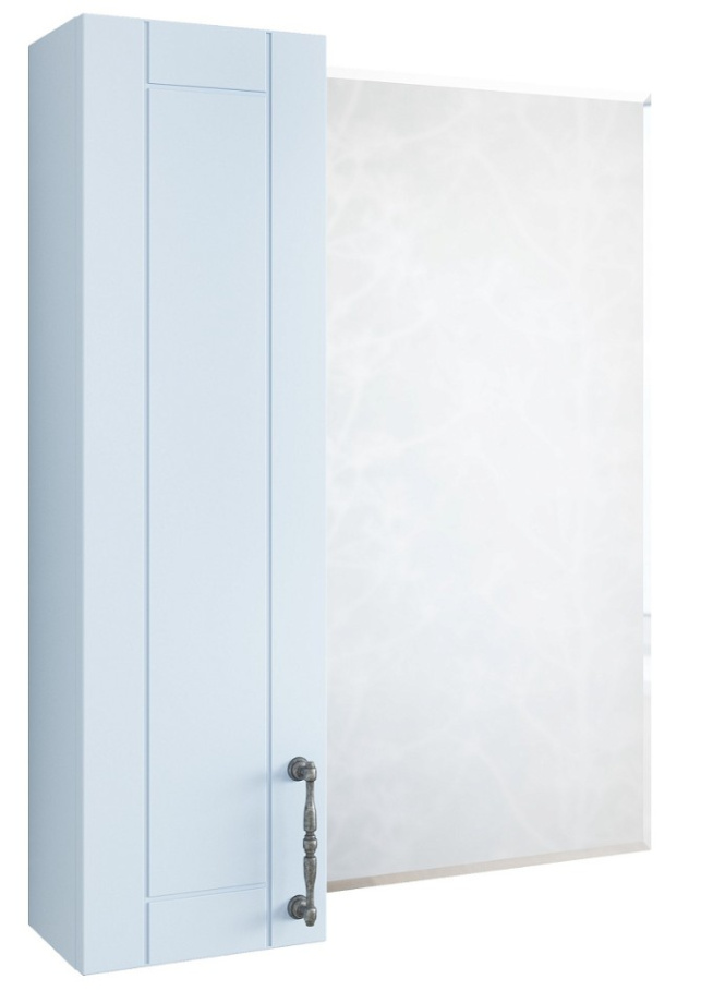 Зеркало с шкафчиком Sanflor Глория 65 L серый