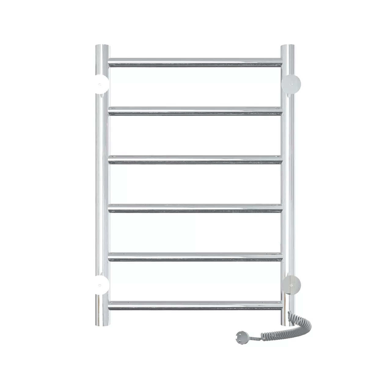 Полотенцесушитель электрический Laris Джаз П6 400х600 с терморегулятором, левый, хром