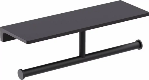Держатель туалетной бумаги Timo Selene 12045/03 черный матовый от магазина Vanna-Vanna.ru!