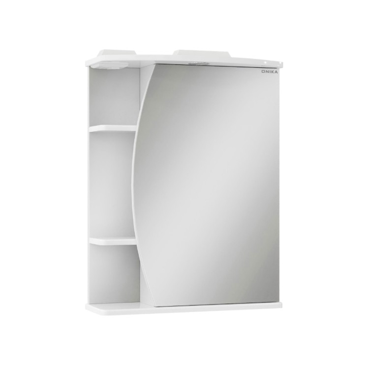 Зеркало-шкаф Onika Луна 55.01 R свет, белый