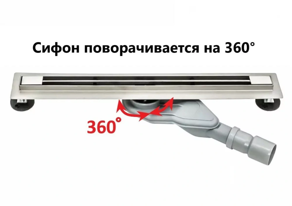 Душевой лоток ALMAes Delgado 800 DL80CH хром от магазина Vanna-Vanna.ru!