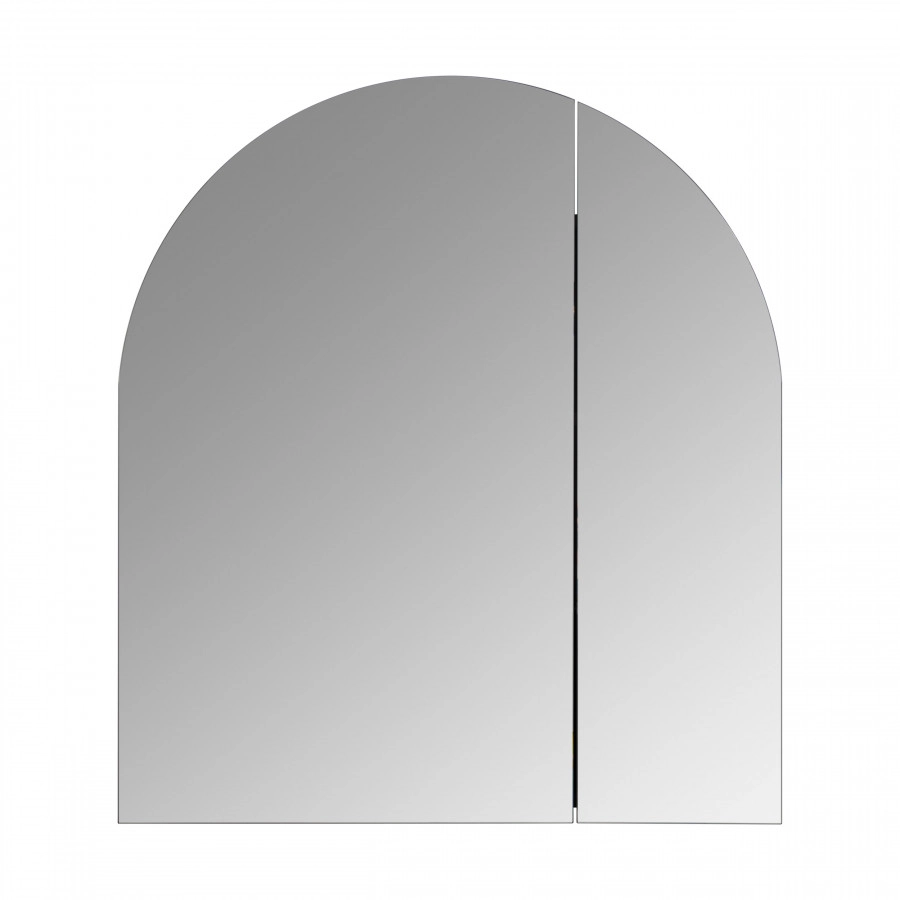 Зеркало-шкаф Aquaton Санта-Барбара 80 графит