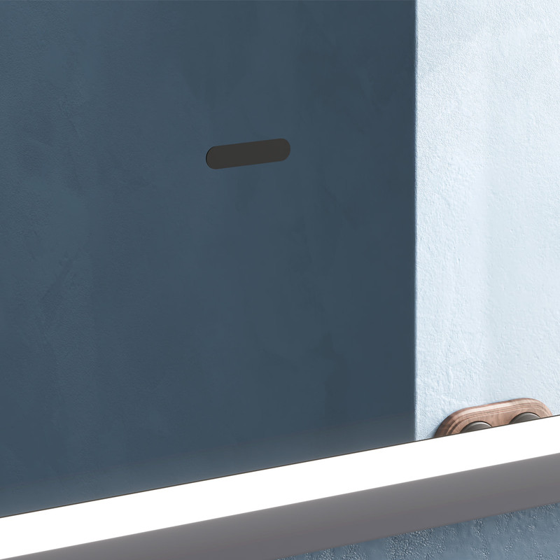 Зеркало EQUIL Mirage LED 80 с подсветкой, серый муар