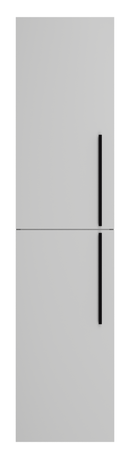 Пенал Misty Ненси 35 подвесной, L/R, серый
