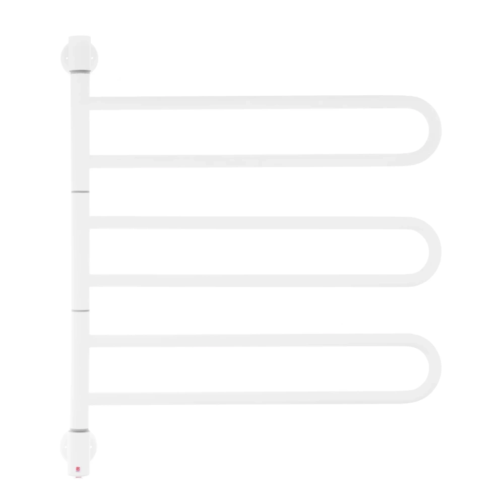Полотенцесушитель электрический Energy U - G3 поворотный белый матовый, скрытое/наружное подключение от магазина Vanna-Vanna.ru!