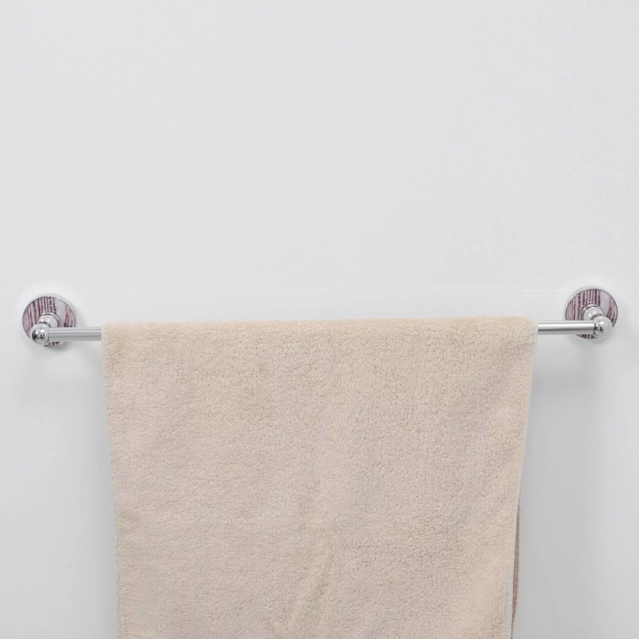 Полотенцедержатель WasserKraft Regen K-6930 хром/декор