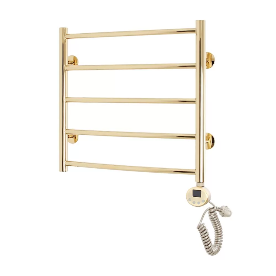 Полотенцесушитель электрический Domoterm Калипсо П5 500X500 ER правый, золото