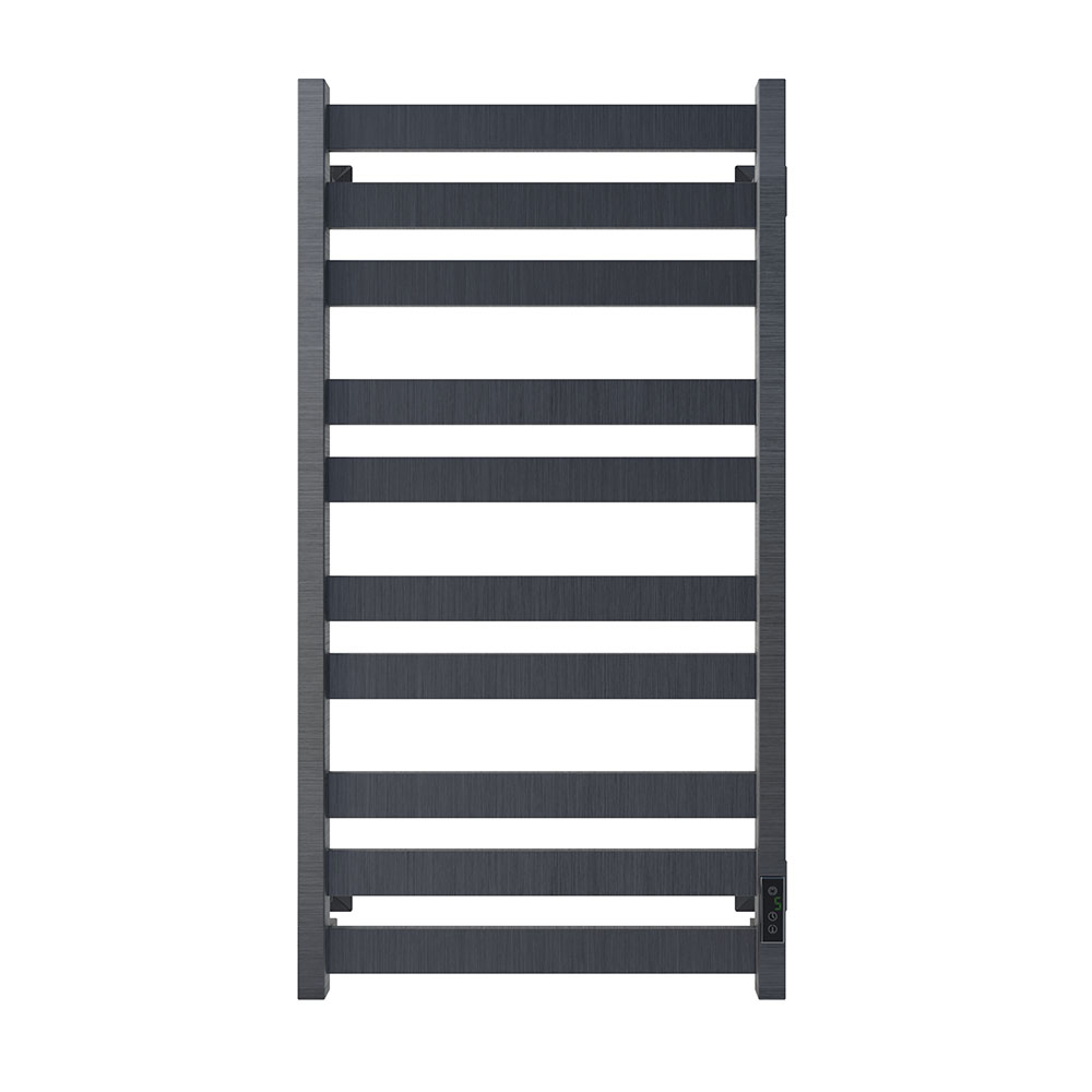 Полотенцесушитель электрический Veconi Piatto P10050GR 500х1000, графит брашинг