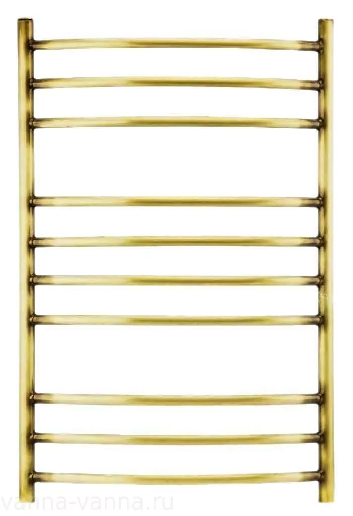 Полотенцесушитель водяной Domoterm Калипсо П10 500х800 античная бронза