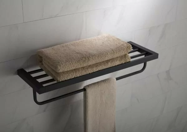Полка для полотенец Timo Selene 14058/03 черный матовый