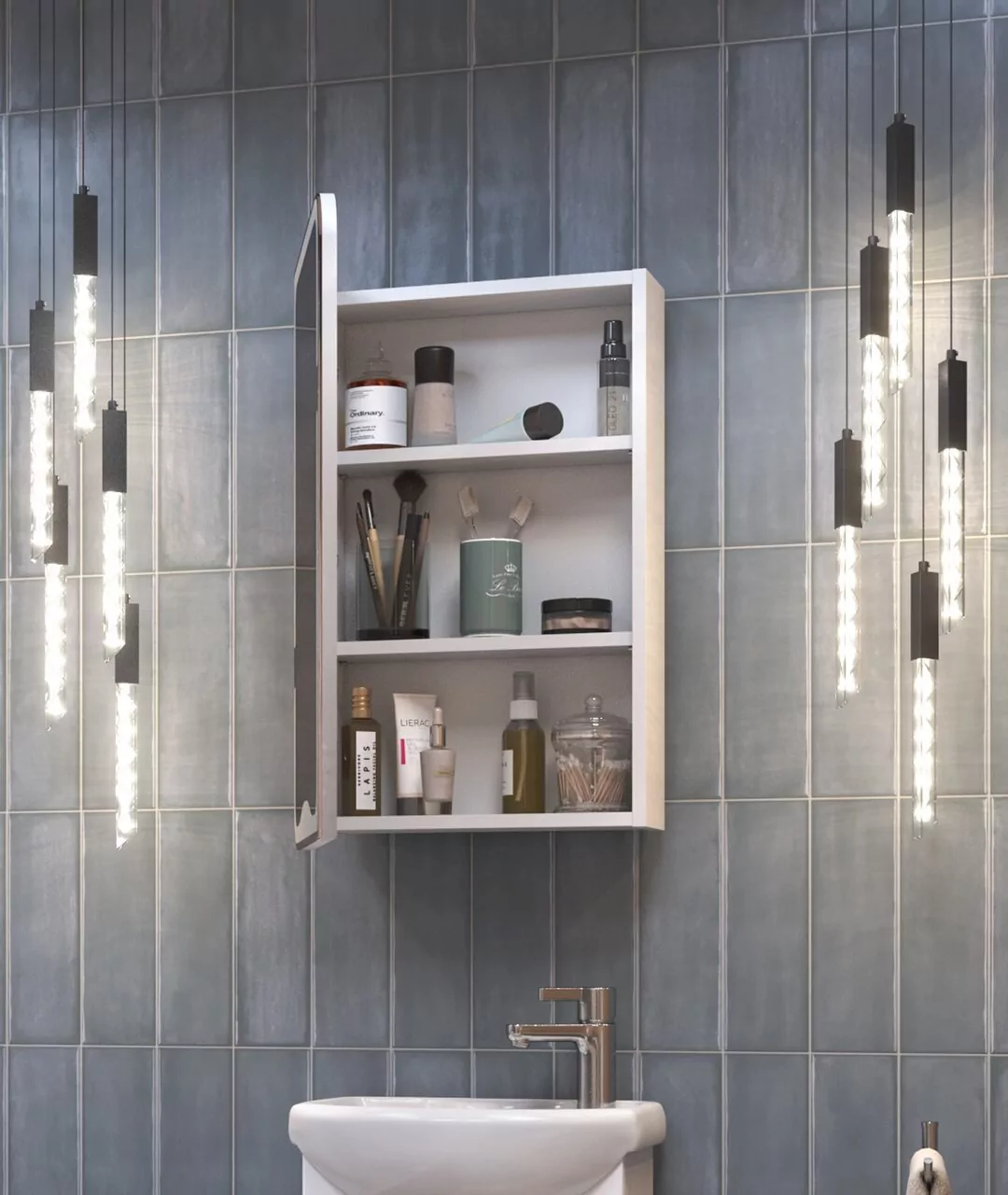 Зеркало-шкаф Vigo Callao 45 белый