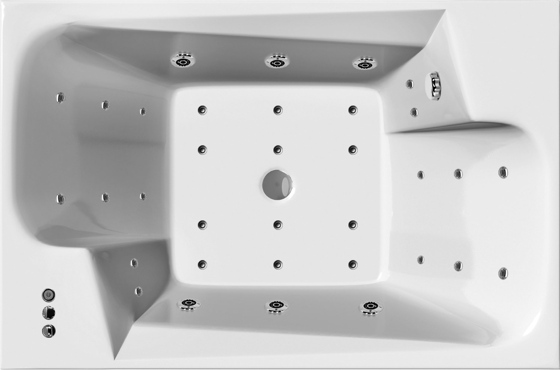 Ванна акриловая Vayer Ontario 190х125