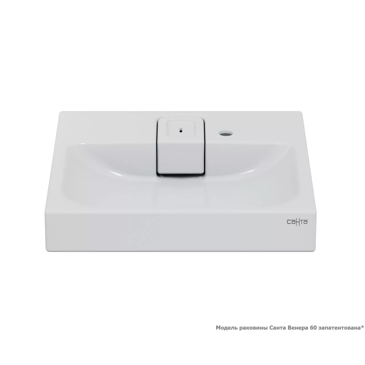 Раковина Санта Венера 60х60 белая