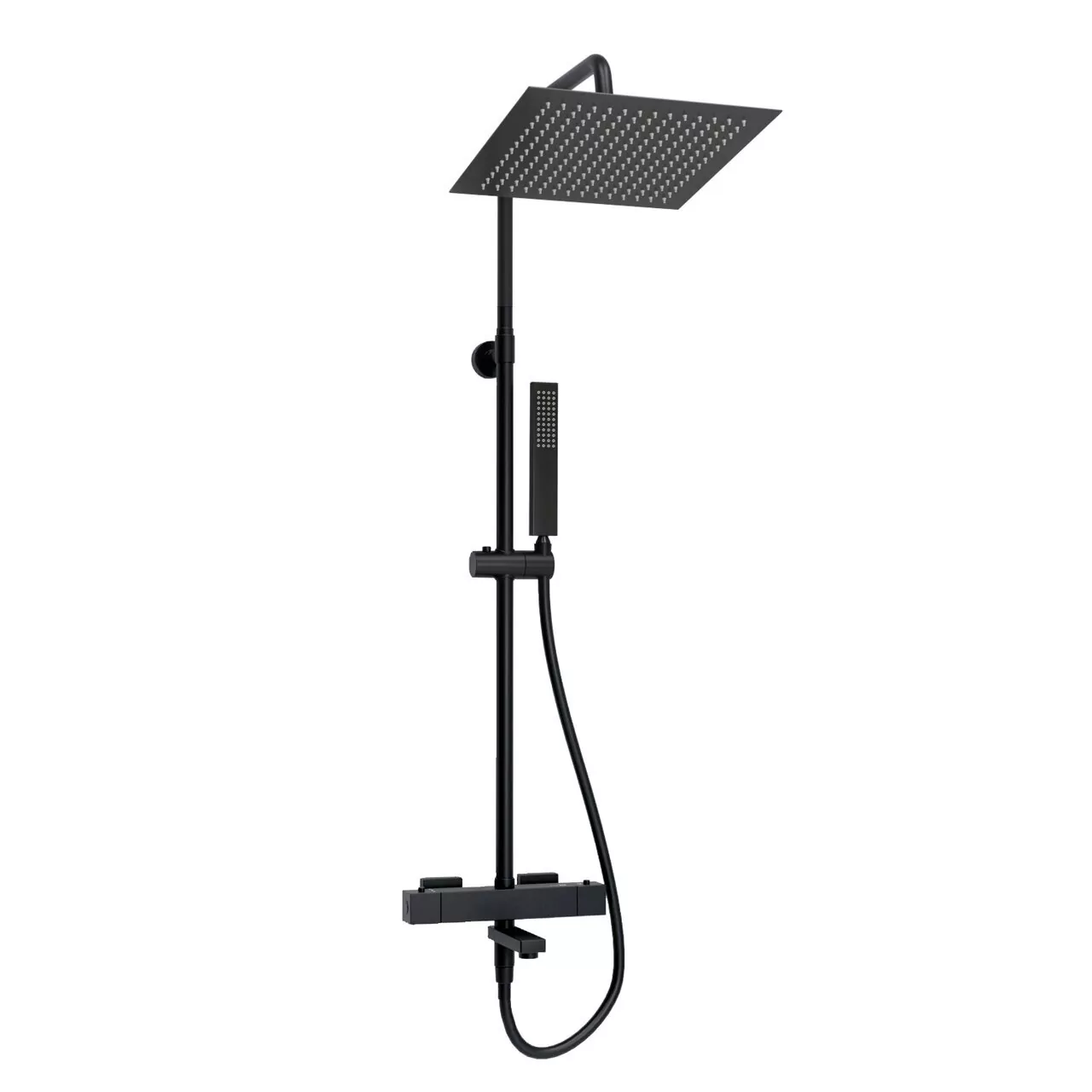 Душевая стойка WasserKraft A299.162.218.BM Thermo черный Soft-touch
