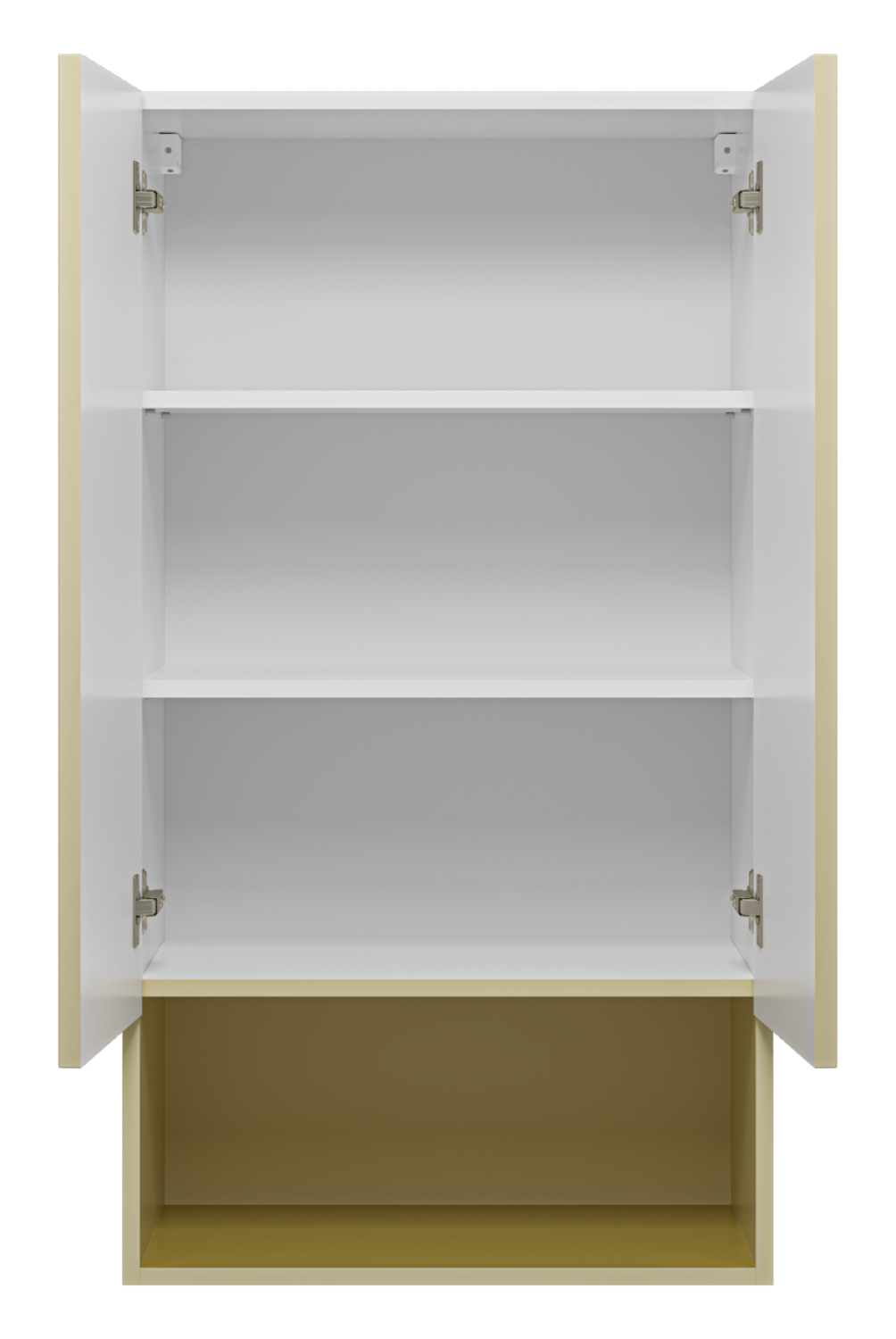 Шкаф навесной Brevita Vega 60 бежевый/золото