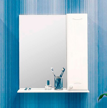 Зеркало с шкафчиком Sanflor Карина 55 R