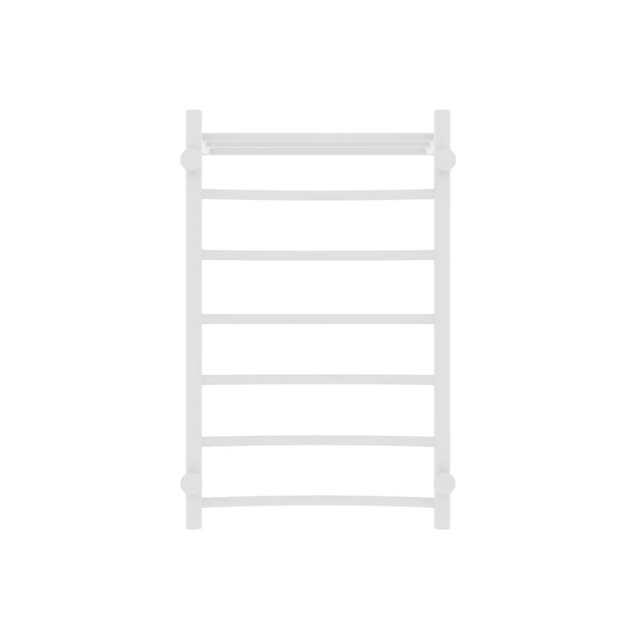 Полотенцесушитель водяной Laris Классик П7 500х800 с полкой, белый матовый
