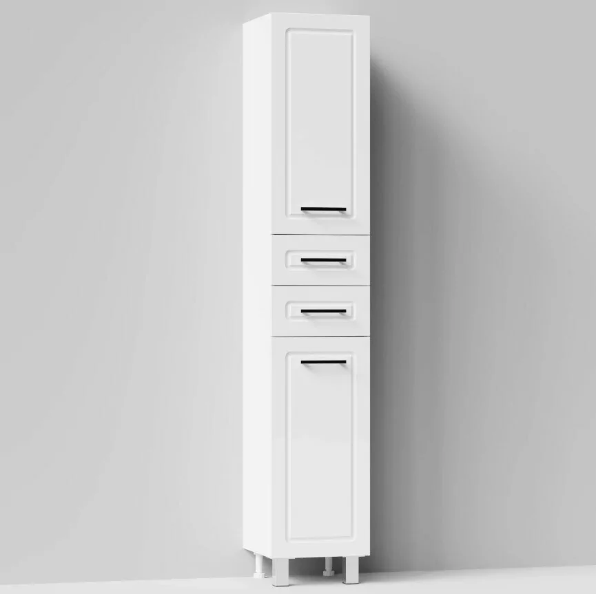 Пенал Vod-ok Арабеска 35 L/R напольный, белый + 13 цветов от магазина Vanna-Vanna.ru!