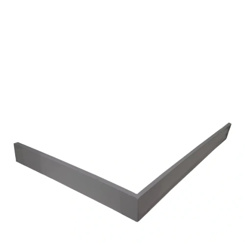 Экран для душевого поддона Veconi Pietra PS G, 800x800x30, гелькоут и стекловолокно, серый