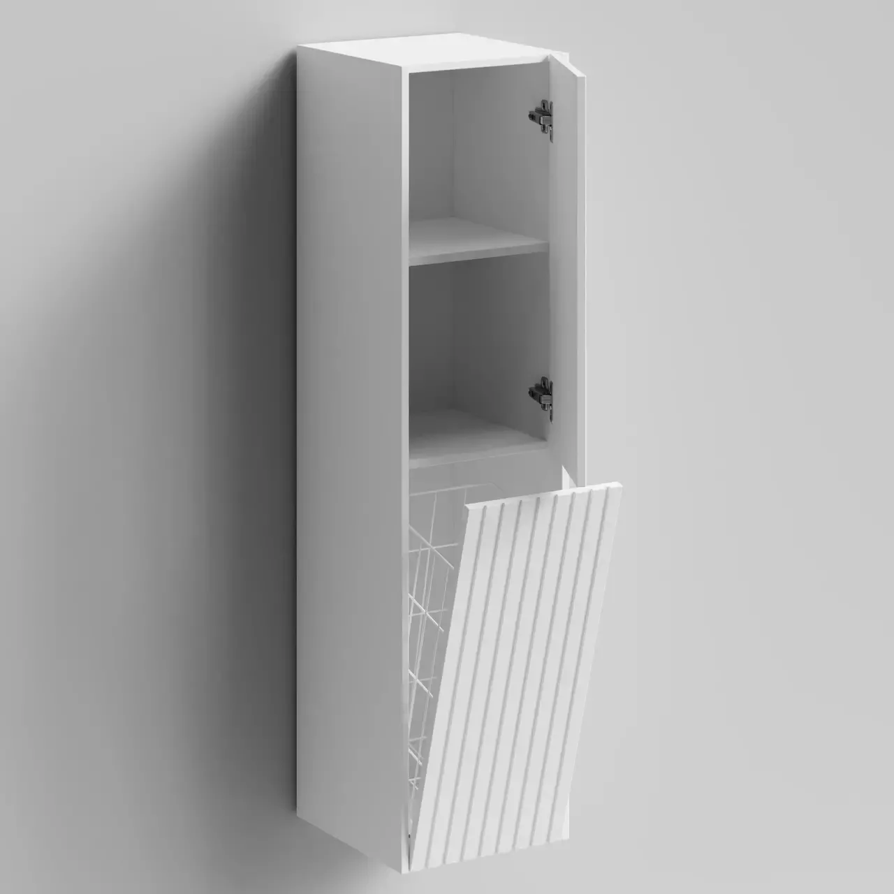 Пенал Vod-ok Тач 35 L/R, с корзиной, подвесной, белый + 13 цветов от магазина Vanna-Vanna.ru!