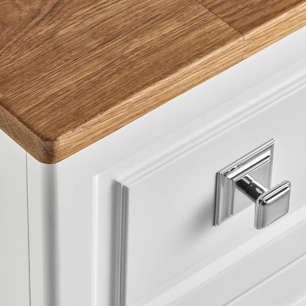 Тумба напольная Asb-Woodline Каталина 100 с раковиной Купер 56, белый