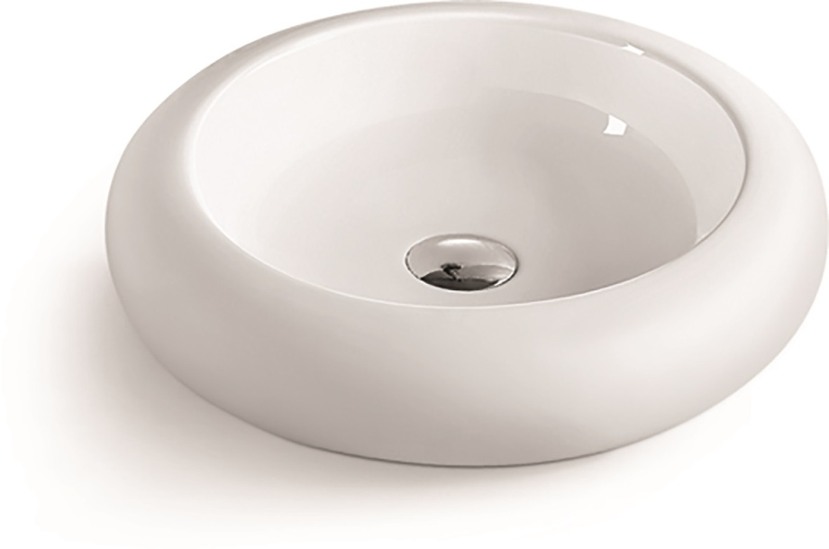 Раковина SantiLine SL-1041 накладная, белая