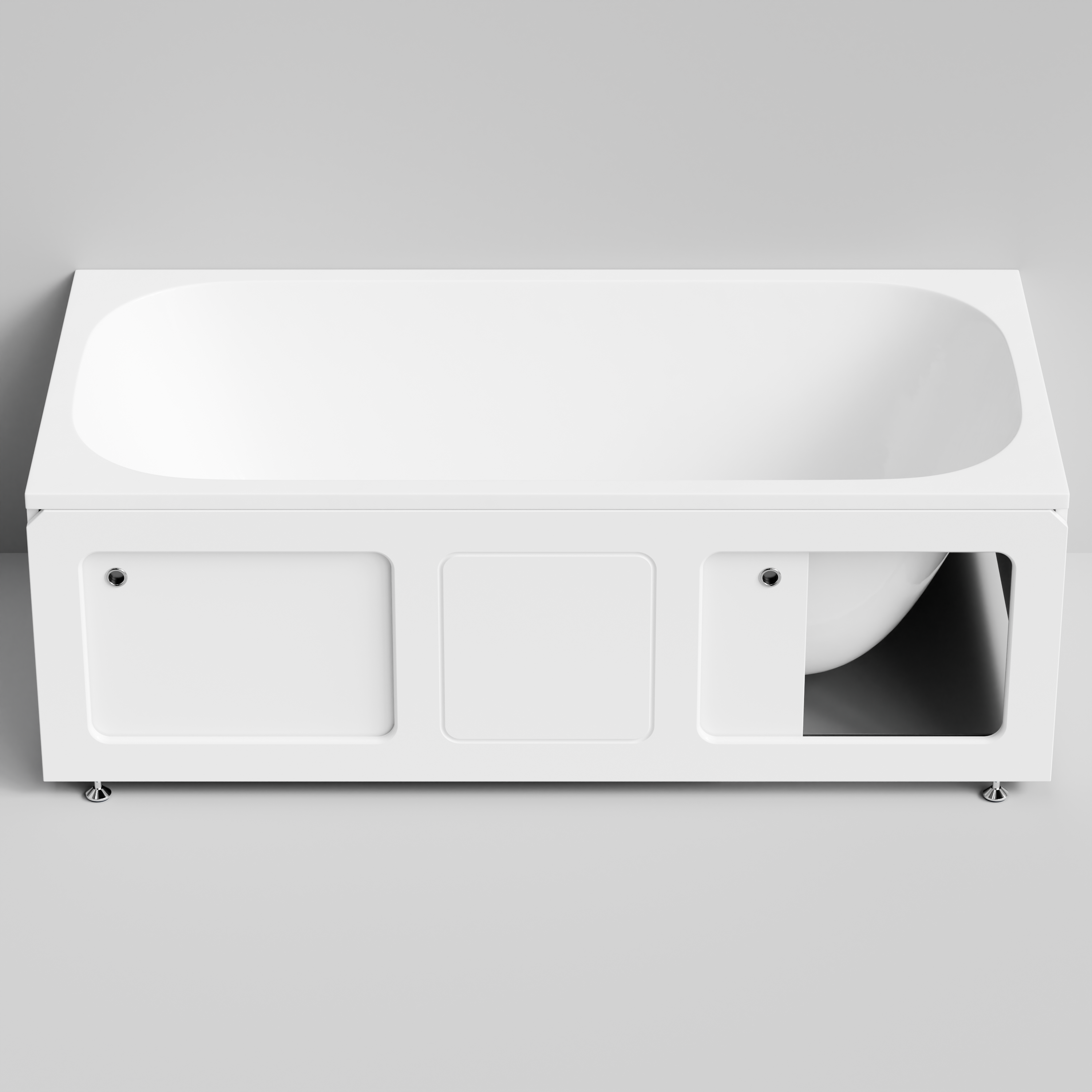 Экран под ванну Vod-ok Хит 170 раздвижной белый + 15 цветов