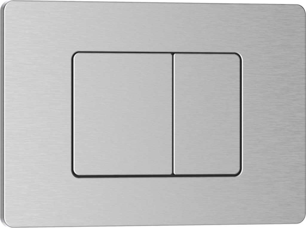 Комплект 2в1 IBERICA BLANCA инсталляция SILENCIO, кнопка смыва INOX-C хром матовый (IB001.1132)