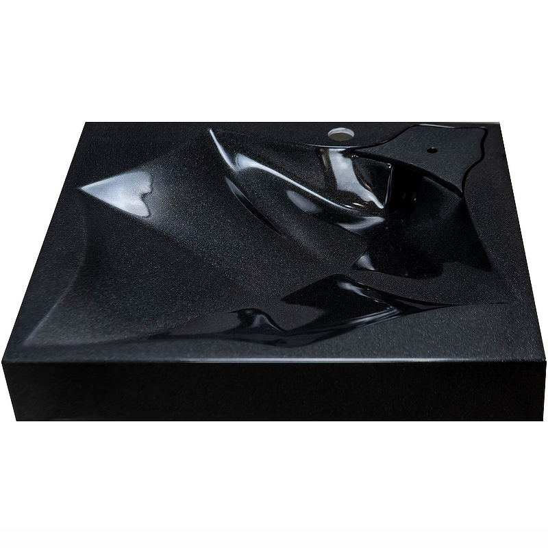 Раковина Stella Polar Элиза 60х50 черный