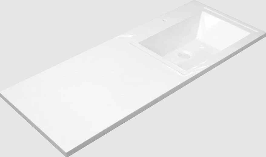 Тумба напольная SanStar Толедо 60 с раковиной Даллас 120 правый gold craft