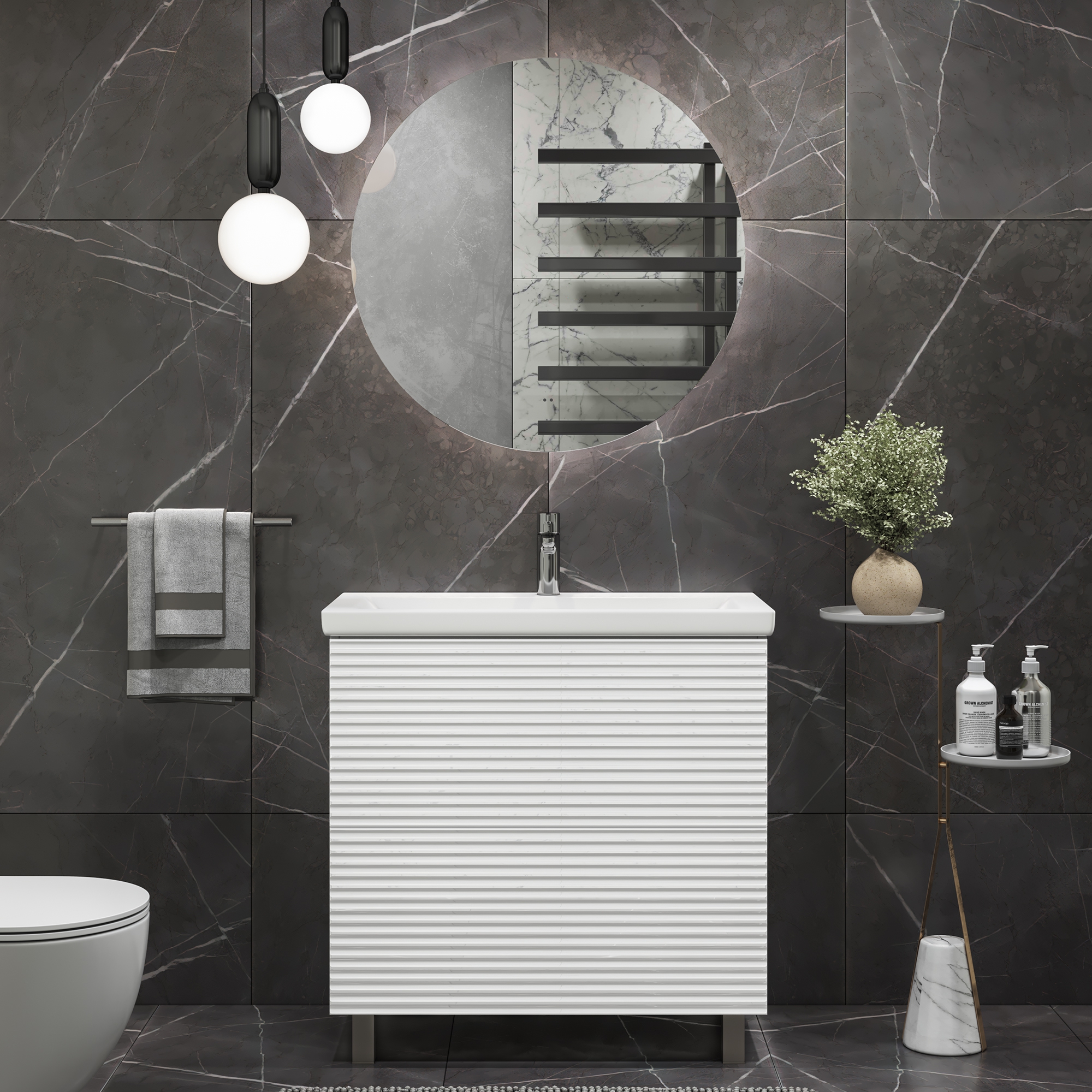 Зеркало Vigo Otti Comfort 800 свет, сенсор, антизапотевания