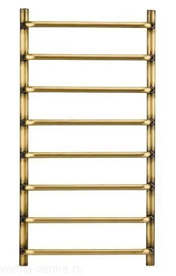 Полотенцесушитель водяной Domoterm Стефано П8 400x800 АБР античная бронза