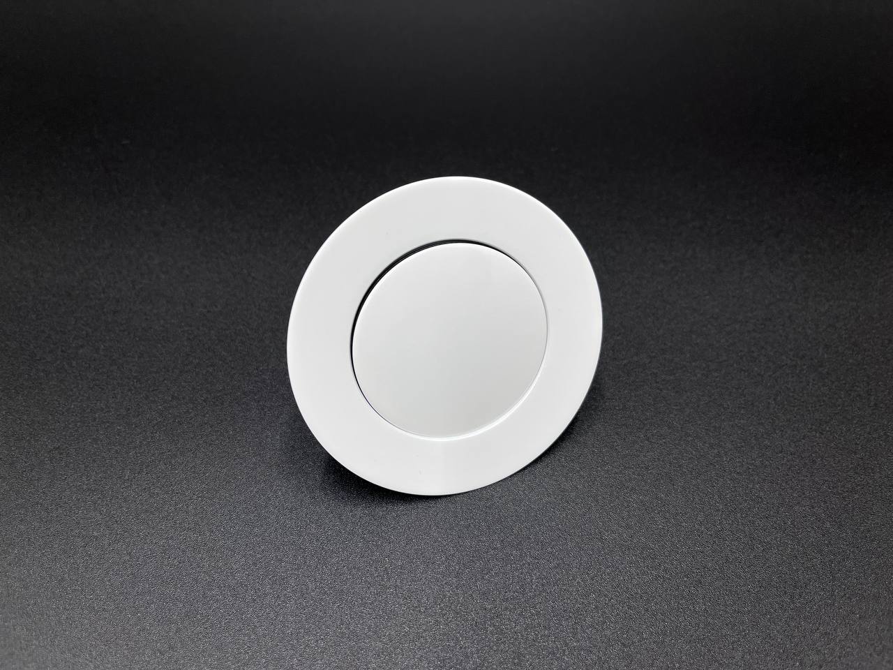 Слив перелив п/автомат Vega V55R 60см WHITE глянец  эко