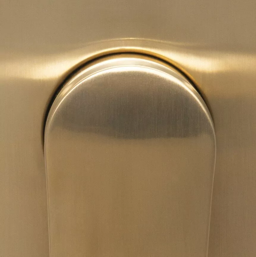 Верхний душ WasserKraft A198 матовое золото