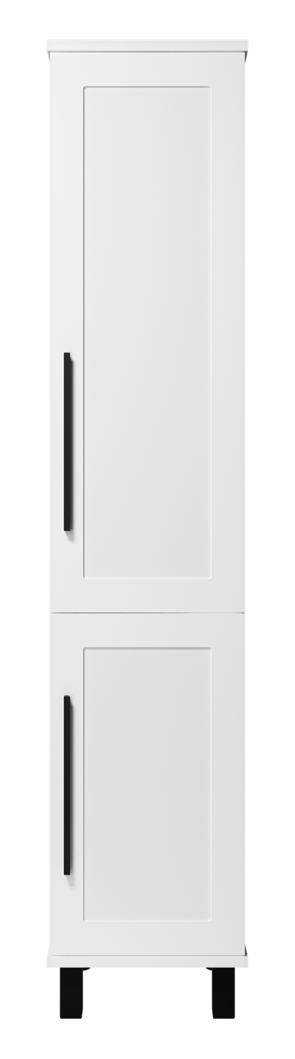 Пенал Misty Модерн 35 с корзиной, напольный/подвесной, R, белый